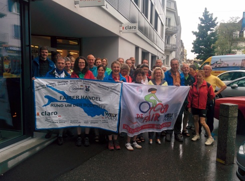 Tour beim Claro Laden in Romanshorn